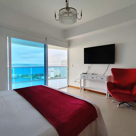 Apartamento De Lujo Con Vista Al Mar - Excelente Ubicacion Cartagena Eksteriør bilde