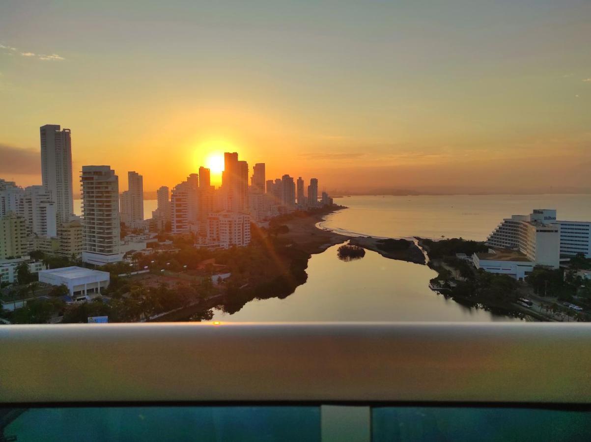 Apartamento De Lujo Con Vista Al Mar - Excelente Ubicacion Cartagena Eksteriør bilde