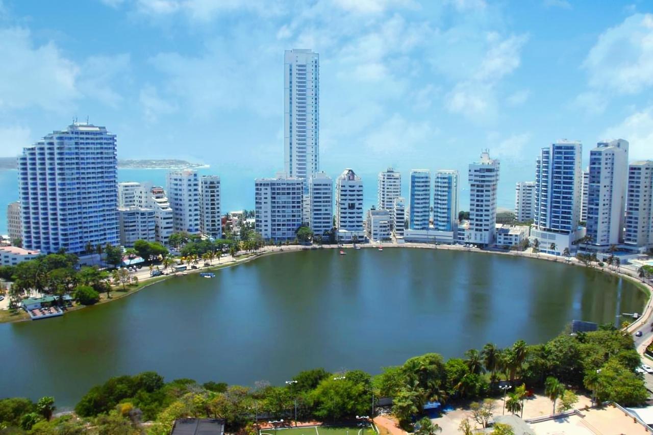 Apartamento De Lujo Con Vista Al Mar - Excelente Ubicacion Cartagena Eksteriør bilde