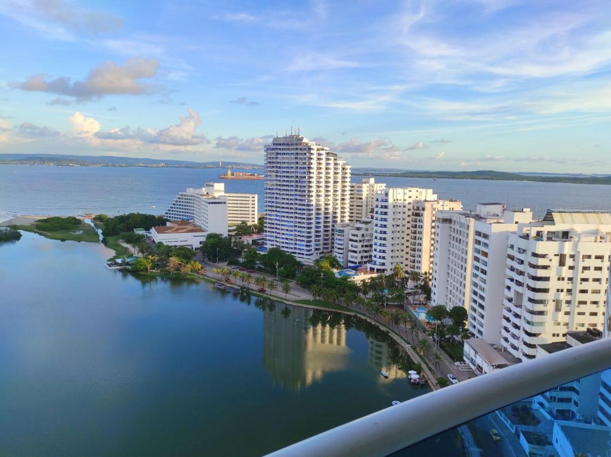 Apartamento De Lujo Con Vista Al Mar - Excelente Ubicacion Cartagena Eksteriør bilde